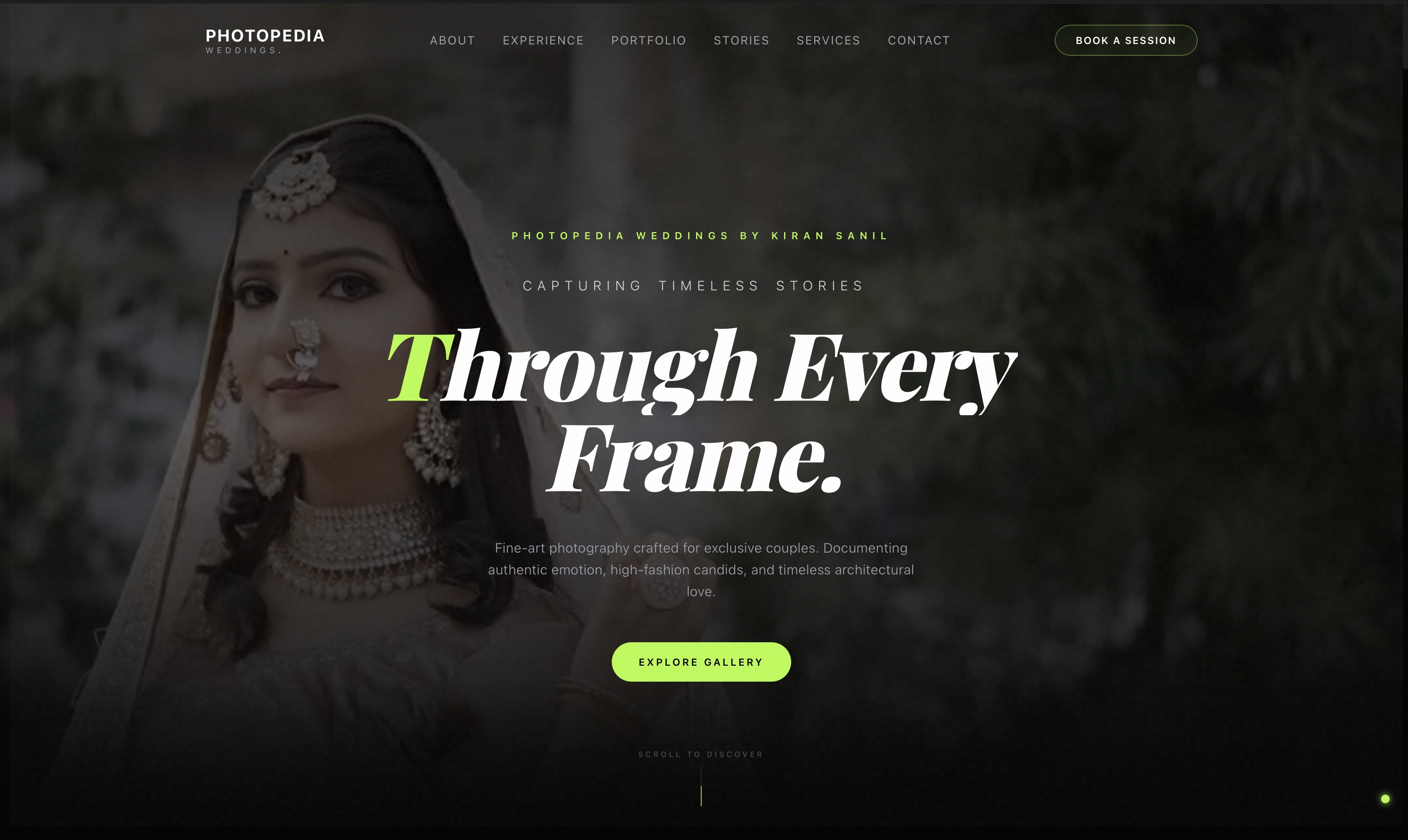 Photopedia Website Preview